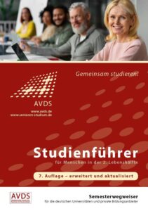 Ein Standardwerk zum Seniorenstudium: Der AVDS-Studienführer für Senioren.